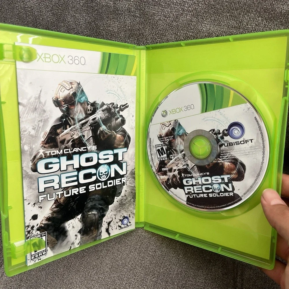 Tom Clancys Ghost Reacon Future Soilder Xbox 360 CIB Working Tested!